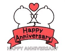 Happy Anniversary Cartoon GIFs | Tenor