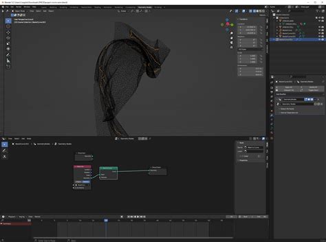 Project curve on animated mesh - Animation and Rigging - Blender ...