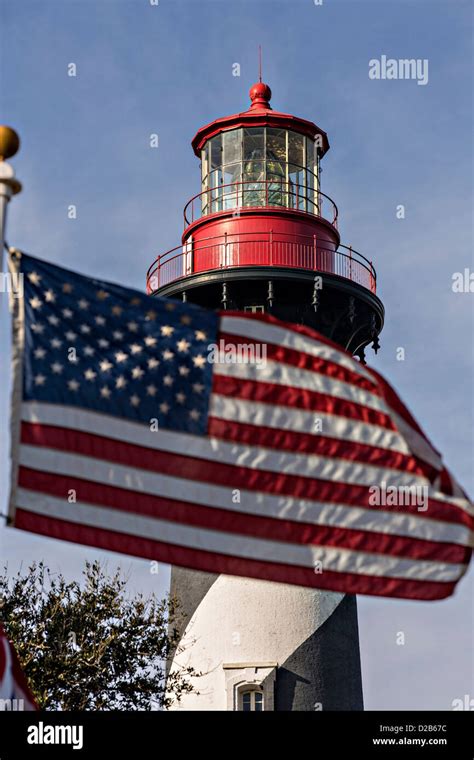 Anastasia island lighthouse hi-res stock photography and images - Alamy