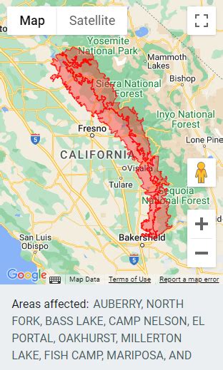 Alert: Areal Flood Watch Sierra Foothills