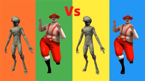 Alien dance vs Bad santa DAME TU COSITA - YouTube