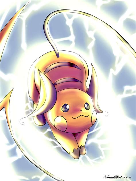 Lightning Raichu | Pokemon, Pikachu raichu, Raichu