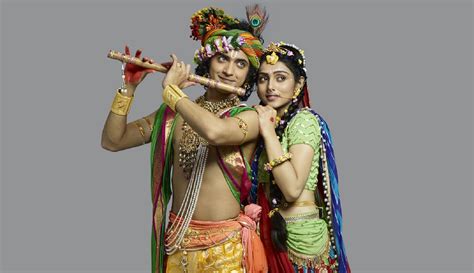 Radha Krishna Serial Full Screen Hd Wallpaper - All About Logan