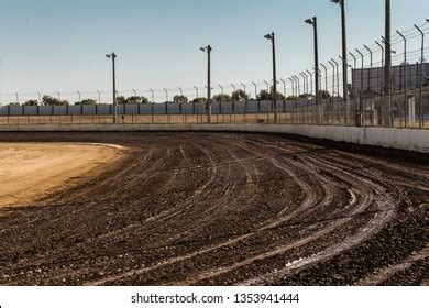 Dirt Track Racing Circuit Before Race Stock Photo 1353941444 | Shutterstock