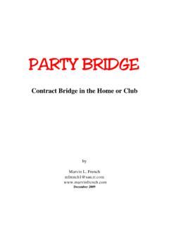 Party Bridge: Contract Bridge in the Home or Club / party-bridge-contract-bridge-in-the-home-or ...