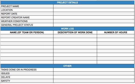 Construction Daily Progress Report Template (1) - TEMPLATES EXAMPLE ...