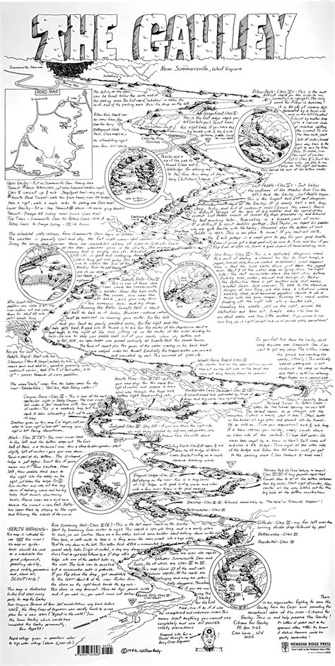 Gauley River Map