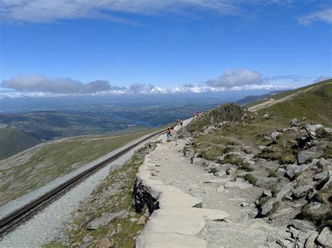 The Llanberis Path - Llwybr Llanberis | Walk up Yr Wyddfa Snowdon from ...