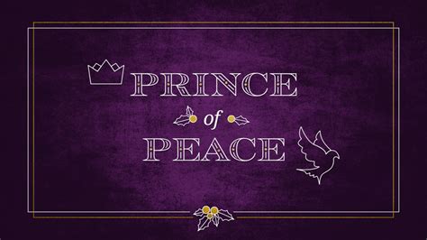 Prince Of Peace - Graphics for the Church - Logos Sermons