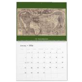 Antique World Maps Calendar | Zazzle