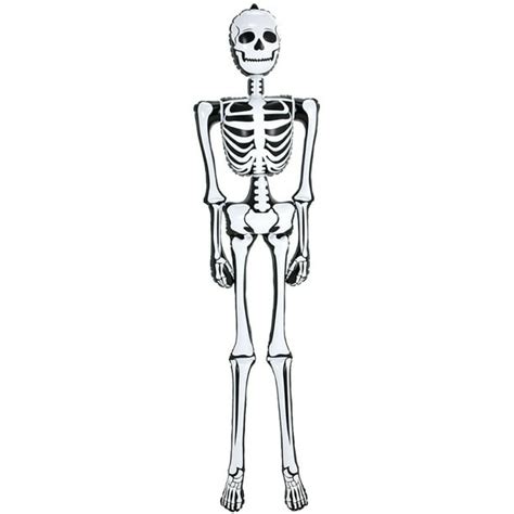 6' Inflatable Skeleton Halloween Party Decoration - Walmart.com ...