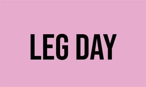 What Does Leg Day Mean? - Meaning, Uses and More - FluentSlang