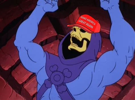 MAGA skeletor Blank Template - Imgflip