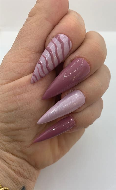 Long stiletto press on nails set of 20 luxury nails made | Etsy