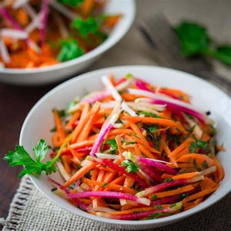 ginger carrot radish salad - Healthy Seasonal Recipes