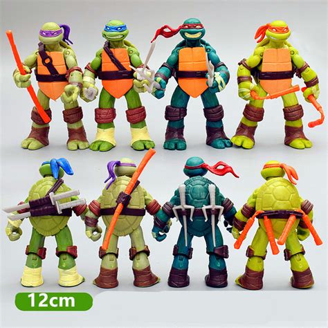 4pcs Battle Shell Teenage Mutant Ninja Turtles Action Figures TMNT Toys set 313475148345 | eBay