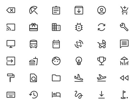 Free Material Design Icons (SVG)