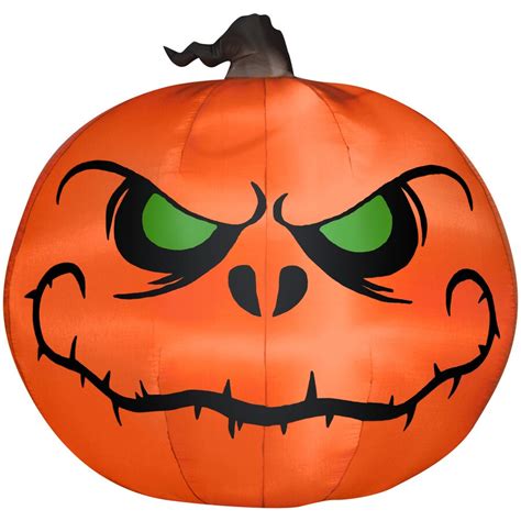 Gemmy 5-ft x Lighted Jack-o-lantern Halloween Inflatable at Lowes.com