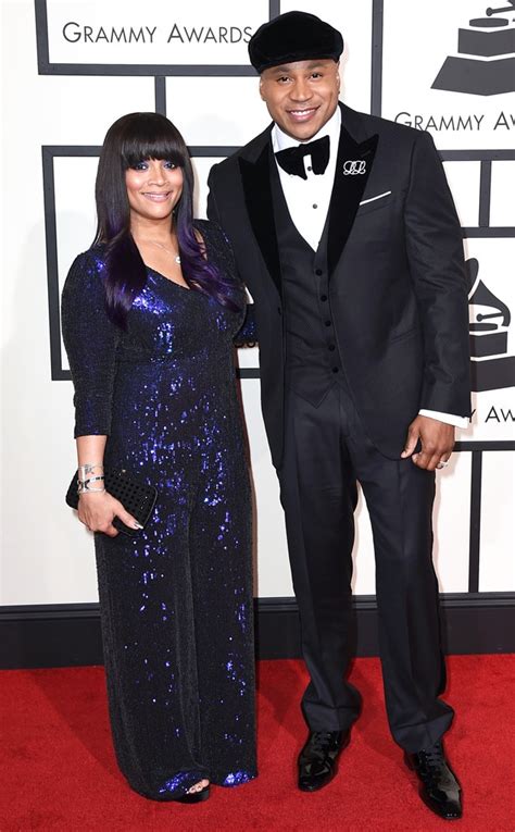 LL Cool J & Simone Smith from Couples at the 2016 Grammys | E! News