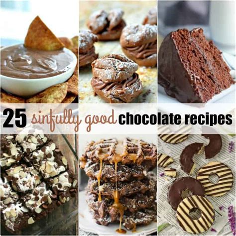 25 Sinfully Good Chocolate Recipes ⋆ Real Housemoms