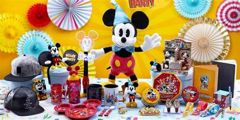 Mickey Mouse Birthday Merchandise at Hong Kong Disneyland