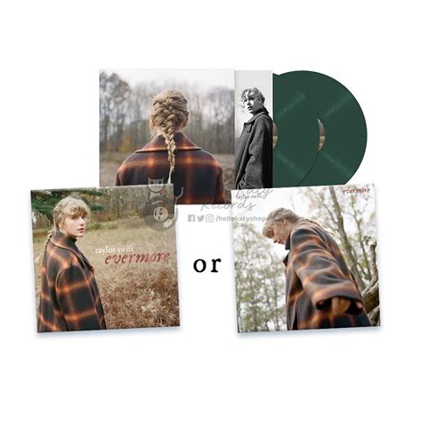 taylor swift evermore deluxe edition 2 x LP colored vinyl disc OPAQUE | Shopee Philippines