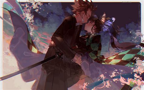 1440x900 Kanao Tsuyuri and Tanjirou Kamado 1440x900 Wallpaper, HD Anime 4K Wallpapers, Images ...