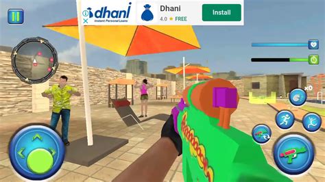 Holi game fps ( official holi game video) - YouTube