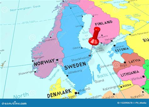 Stockholm World Map