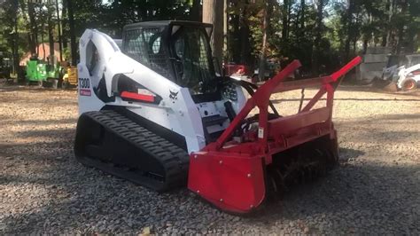 Bobcat T300 w/Forestry Mulcher - Stock 2389 - YouTube