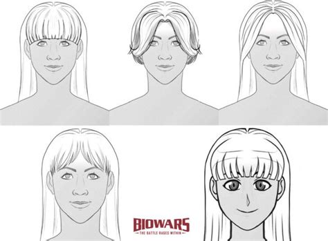 How To Draw Bangs For Beginners [5 Styles, Video + Images]