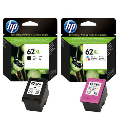 HP 62XL Black & Colour Ink Cartridge For HP ENVY 5540 Printer | eBay