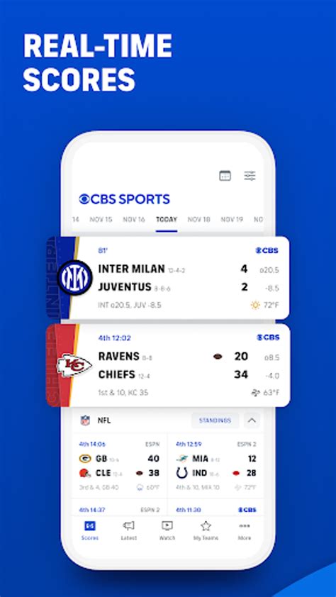 CBS Sports for iPhone - Download
