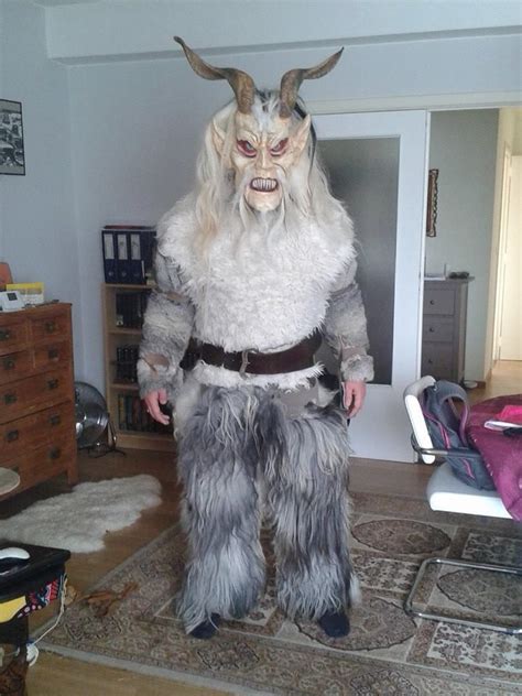 Krampus costume | Krampus, Costumes, Halloween face