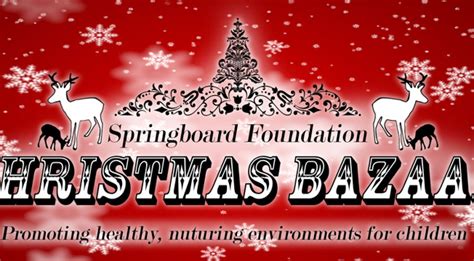 Christmas Bazaar 2016 Springboard Foundation