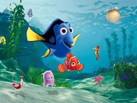 Wall mural Disney Finding Nemo Marlin & Dorie 360, nimo HD wallpaper | Pxfuel