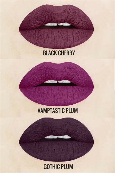 Dark Purple Matte Lipstick