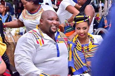 Cyril's son Andile Ramaphosa all smiles as he marries Bridget Birungi