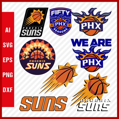 NBA Logo Phoenix Suns, Phoenix Suns SVG, Vector Phoenix Suns - Clip Art Library