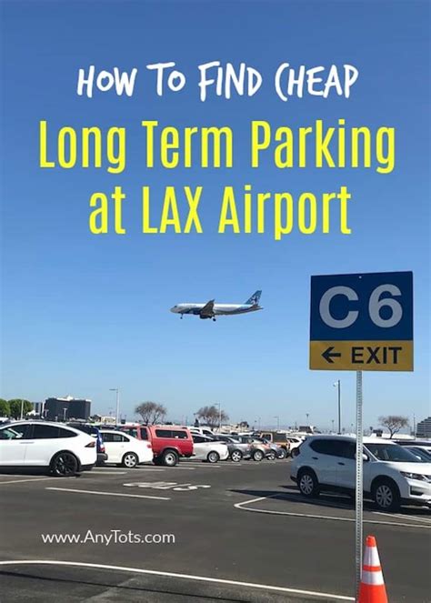 Cheap Long Term Parking at LAX - Any Tots