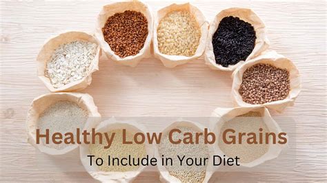 Healthy low carb grains to include in your diet | Sprint Medical