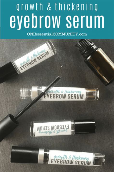 Eyebrow Growth Serum for Thick, Full Eyebrows - One Essential Community