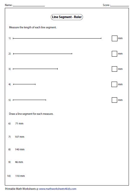 Measuring Length Worksheets