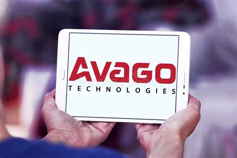 Avago Technologies Company Logo Editorial Photography - Image of illustrative, servers: 116435087