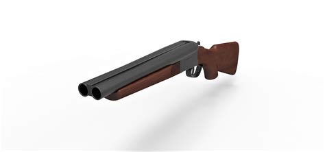 Double Barreled Shotgun Boomstick from The Evil Dead 3D model | CGTrader