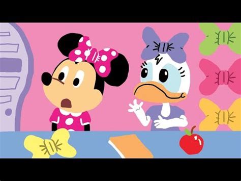 Minnie's Bow-Toons Daisy Works on Bows *Drawing* - Disney Junior Doodle - YouTube