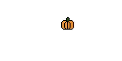 Pumpkin contest pixel art