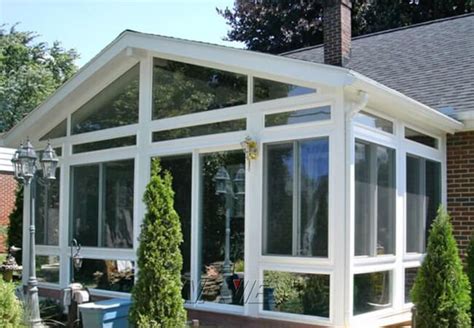 Prefabricated 10 X 12 Sunroom Modern Four Seasons Patio Enclosures