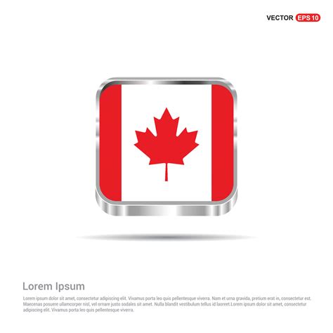 vector de diseño de bandera de canadá 13347911 Vector en Vecteezy