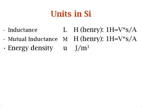 Inductance. Self-inductance - online presentation